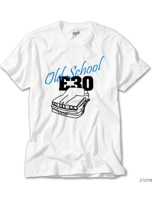 Crows Gate Bmw E30 Old School Beyaz Tişört