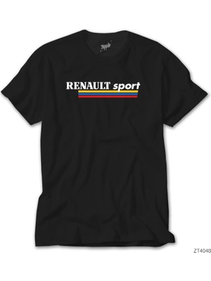Crows Gate Renault Sport Vintage Siyah Tişört