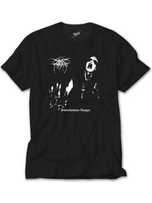 Crows Gate Darkthrone Transilvanian Hunger Siyah Tişört