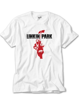 Crows Gate Linkin Park Soilder Beyaz Tişört