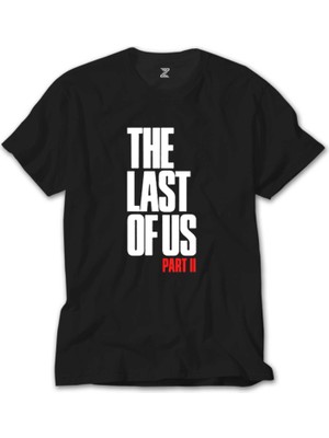 Crows Gate The Last Of Us Part 2 Yazı Siyah Tişört