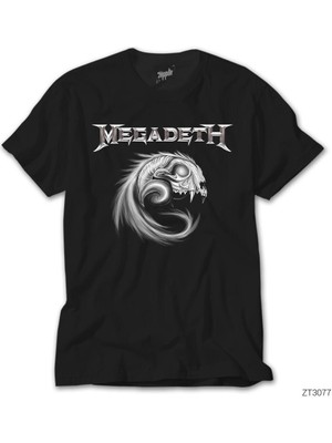 Crows Gate Megadeth Youthanasia Siyah Tişört