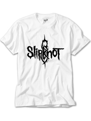Crows Gate Slipknot X Ball Beyaz T-Shirt