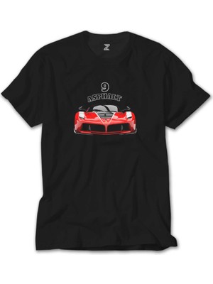 Crows Gate Asphalt 9 Legends Logo Siyah Tişört
