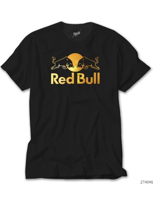 Crows Gate Redbull Gold Siyah Tişört
