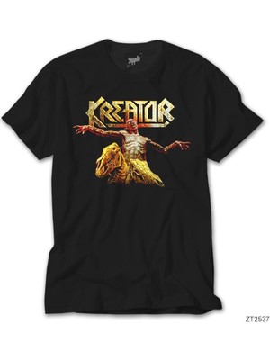 Crows Gate Kreator Horror Siyah Tişört