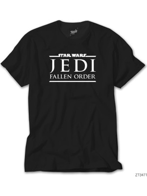 Crows Gate Star Wars Jedi Fallen Order Siyah Tişört
