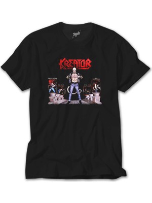 Crows Gate Kreator Terrible Certaint Siyah Tişört
