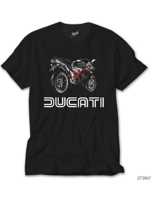 Crows Gate Ducati 1198 Siyah Tişört