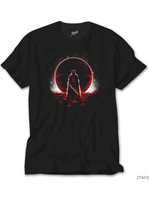 Crows Gate Star Wars The Dark Side Red Siyah Tişört