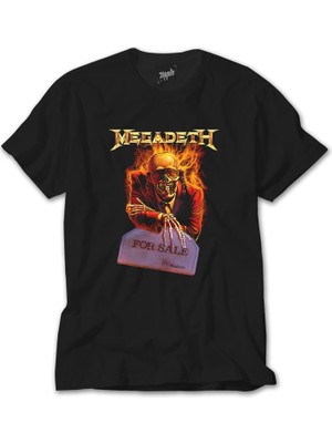 Crows Gate Megadeth For Sale Siyah Tişört