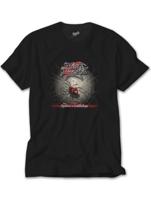 Crows Gate King Diamond Spider Siyah Tişört