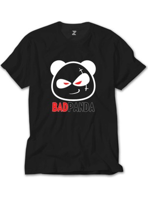 Crows Gate Baby Bad Panda Siyah Tişört