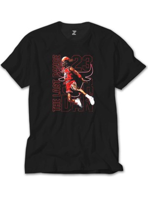 Crows Gate Chicago Bulls The Last Dance Siyah T-Shirt