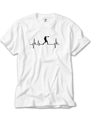 Crows Gate Boxing Heartbeat Beyaz Tişört