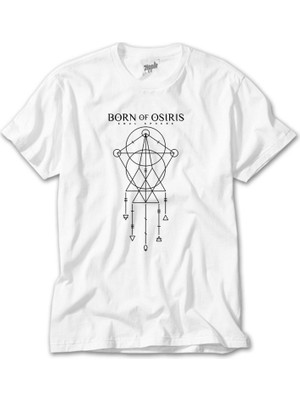 Crows Gate Born Of Osiris Limited Edition Beyaz Tişört