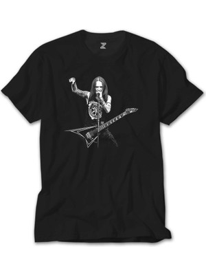 Crows Gate Children Of Bodom Alexi Laiho Siyah Tişört