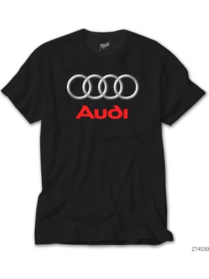 Crows Gate Audi Logo Siyah Tişört
