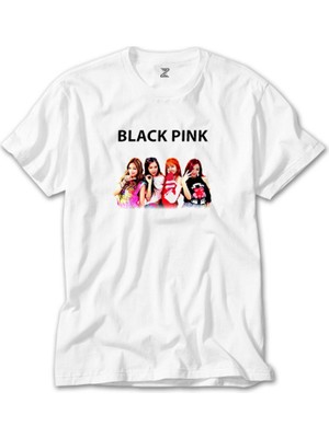 Crows Gate Blackpink Black Beyaz Tişört