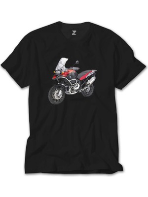 Crows Gate Bmw R 1200 Gs Macera K51 Siyah Tişört