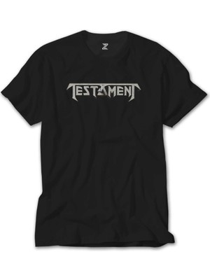 Crows Gate Testament Logo Siyah Tişört