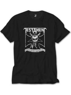 Crows Gate Testament Trending Siyah Tişört