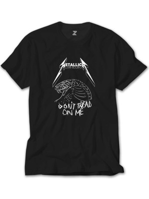 Crows Gate Metallica Don't Tread On Me Siyah Tişört