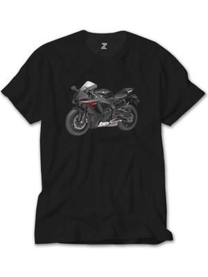 Crows Gate Yamaha Yzf R1 Siyah T-Shirt