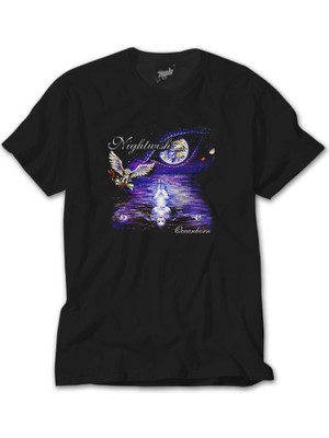 Crows Gate Nightwish Oceanborn Siyah T-Shirt