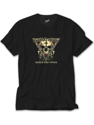 Crows Gate Candlemass Death Thy Lover Siyah T-Shirt