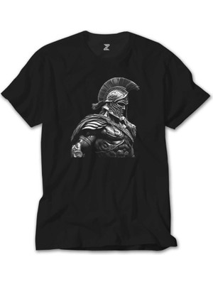 Crows Gate Achilles' Warrior Siyah T-Shirt