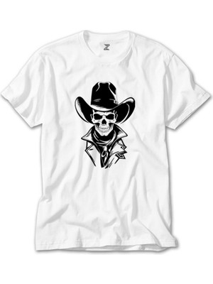 Crows Gate Mr. Kovboy Beyaz T-Shirt