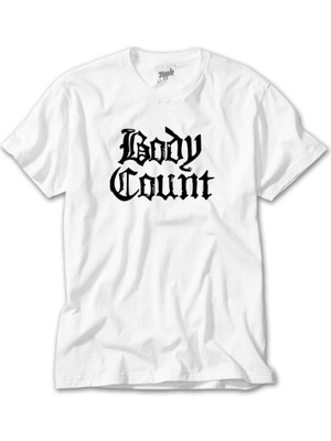 Crows Gate Body Count Merchandise Beyaz T-Shirt
