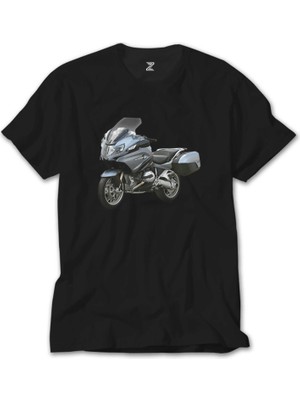Crows Gate Bmw R1200RT Siyah T-Shirt