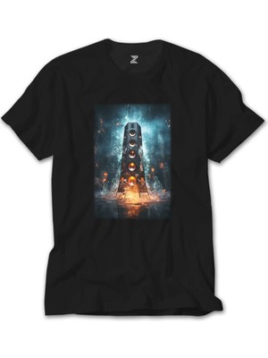 Crows Gate Underground Sewer Party Siyah T-Shirt