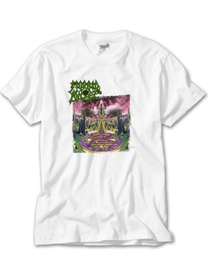 Crows Gate Morbid Angel Domination Beyaz T-Shirt