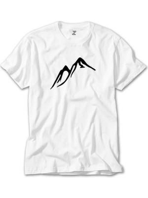 Crows Gate Everest Siluet Beyaz T-Shirt