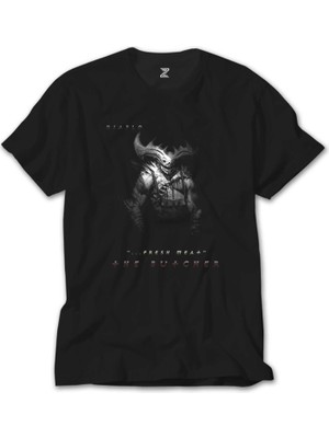 Crows Gate Diablo 3 The Butcher Siyah T-Shirt