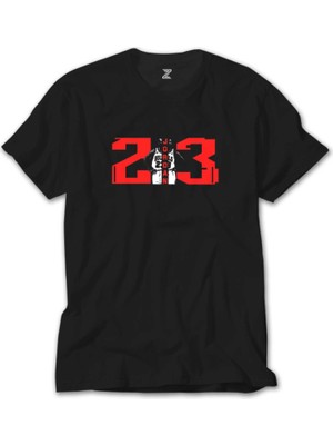 Crows Gate Michael Jordan 23 Siyah T-Shirt