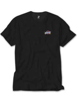 Crows Gate Clevaland Cavaliars Logo Siyah T-Shirt