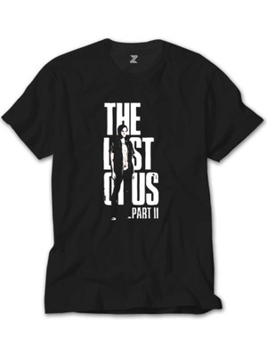 Crows Gate The Last Of Us Ellie Gamers Siyah T-Shirt