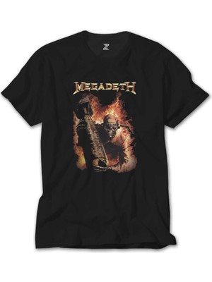 Crows Gate Megadeth Arsenal Of Siyah Tişört