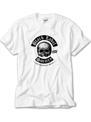 Crows Gate Black Label Society 20 Anniversary For Society Tour Beyaz T-Shirt