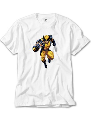 Crows Gate Wolverine Warrior Beyaz Tişört