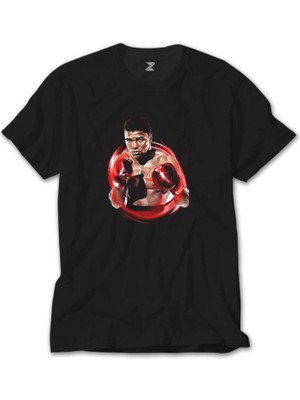 Crows Gate Muhammed Ali Red Siyah Tişört