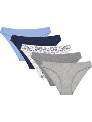Penti Ceramic Blue 5li Slip Külot