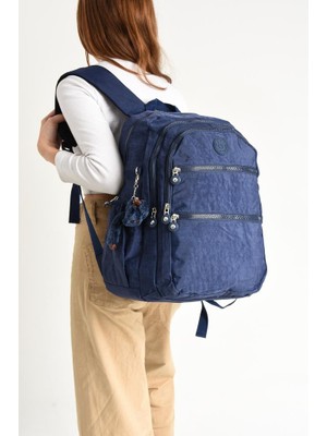 Baginn Okul Sırt Çantası Klinkır Kumaş Hafif Çok Cepli 571 Collection 45*30 cm