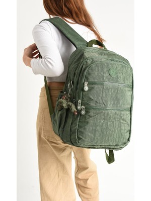Baginn Okul Sırt Çantası Klinkır Kumaş Hafif Çok Cepli 571 Collection 45*30 cm