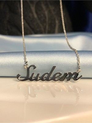 Mediterian Parlak Beyaz Gümüş Kolye, Zirkon Taşlı, Kutuda, Sevgili ve Arkadaşlar için