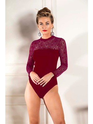 Devore Çıtçıtlı Badi Bordo (MGP11850)